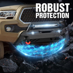 for Toyota Tacoma Aftermarket Bumpers Compatible with 2016-2023 3nd Gen - Yzona