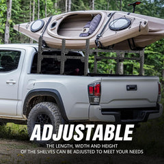 Universal Adjustable Ladder Bed Cargo Racks | Yzona