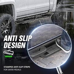 for Chevy Running Boards 19-25 Silverado & Sierra 1500, 20-25 Silverado/Sierra 2500 3500 HD Side Step | Yzona