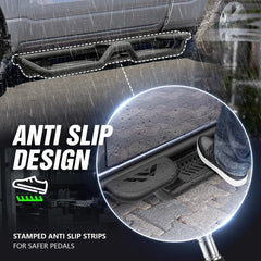 for 2020 Ram 1500 Running Boards Compatible with 2019-2025 Dodge Ram 1500 New Body Double/Extended Cab - Yzona