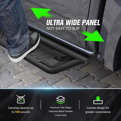 Side Steps for 19-25 Chevy Silverado & GMC Sierra 1500 | 20-25 Chevrolet Silverado & Sierra 2500 3500 HD | Yzona