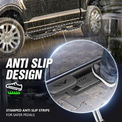 Yzona 2015-2025 Ford F150 & 2017-2025 Ford F250 F350 Super Duty Crew Cab Side Step