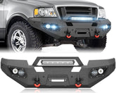 Replacement Front Bumpers for Trucks Compatible with 2004-2008 Ford F150 - Yzona