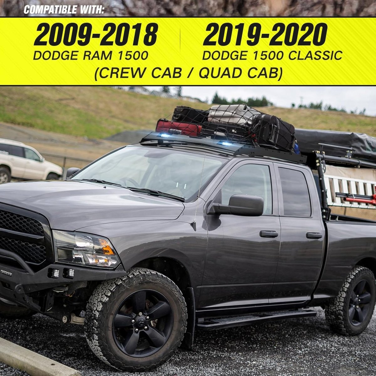 2009-2018 Dodge Ram 1500 & 2019 2020 Classic Crew/Quad Cab | Yzona