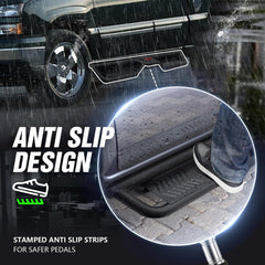Truck Step Sides Compatible for 1999-2006 Silverado & Sierra 1500 | 2001-2006 Silverado & Sierra 2500 3500 HD - Yzona