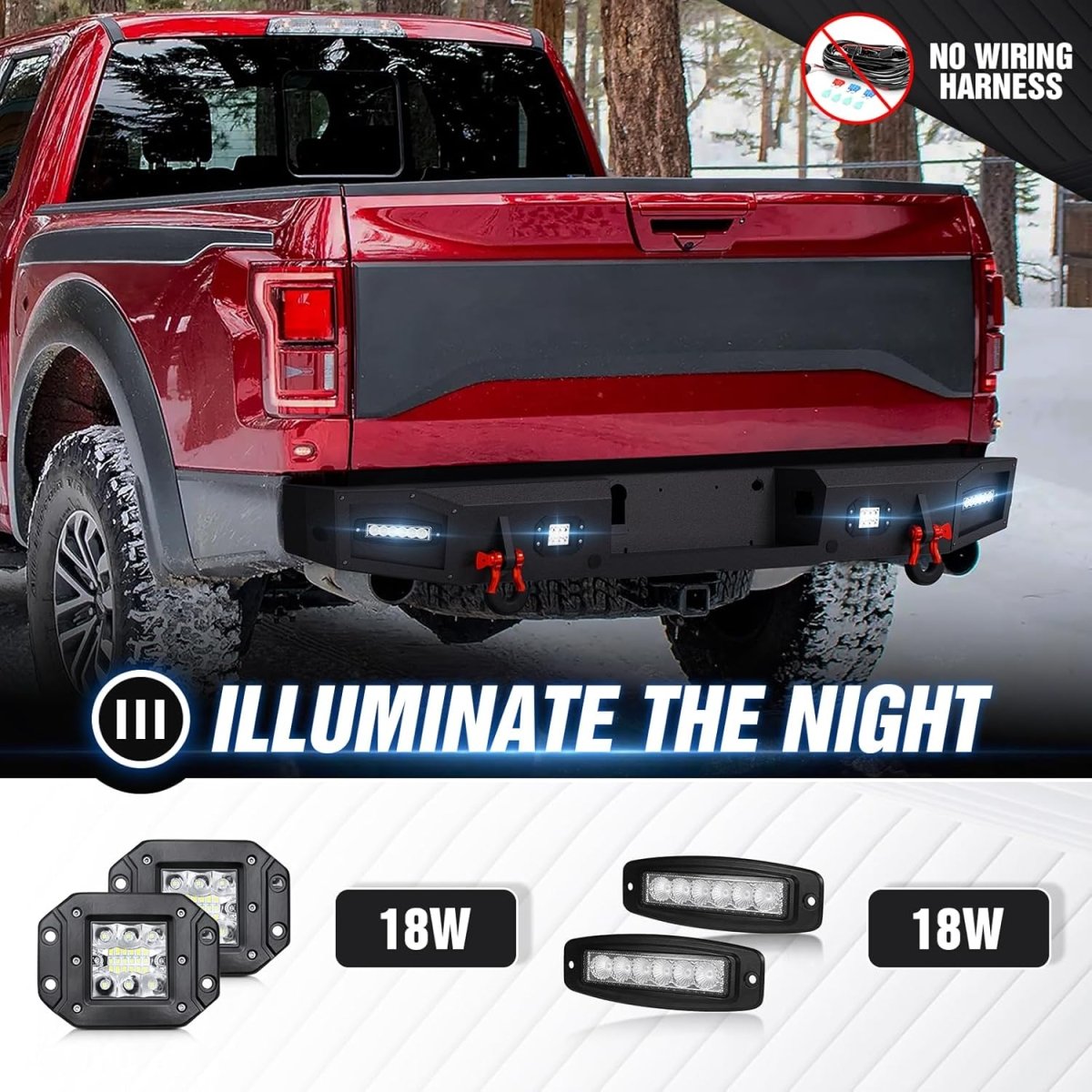 Aftermarket Off Road Bumpers for 2015-2024 Ford F150 | Yzona