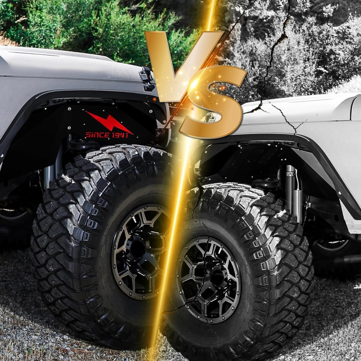 Fender Liners for Jeep JK | 07-18 Jeep Wrangler JK & JKU Unlimited Sport Sahara Rubicon | Yzona