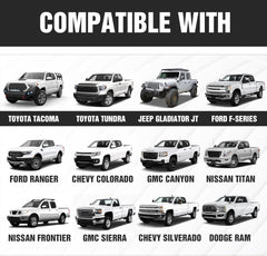 Overland Universal Pickup Ladder Bed Rack | from 46" to 71" Wide | Yzona