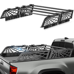 9" High Overland Bed Racks for Jeep Gladiator Compatible with 2005-2025 Toyota Tacoma & 2020-2025 Gladiator JT - Yzona