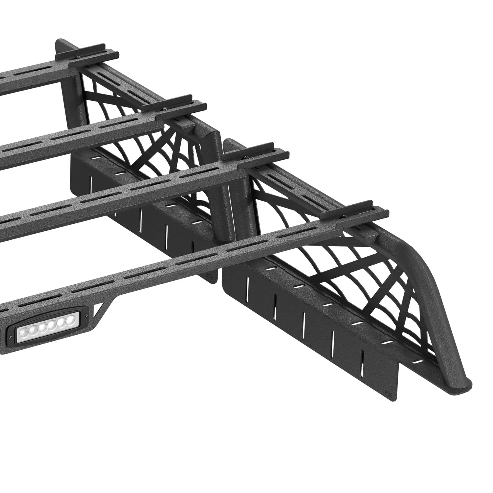 9" High Overland Bed Racks for Jeep Gladiator Compatible with 2005-2025 Toyota Tacoma & 2020-2025 Gladiator JT - Yzona