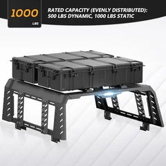 Kayak Pickup Truck Bed Rack Cab Full Height for Jeep Gladiator JT 2020-2025