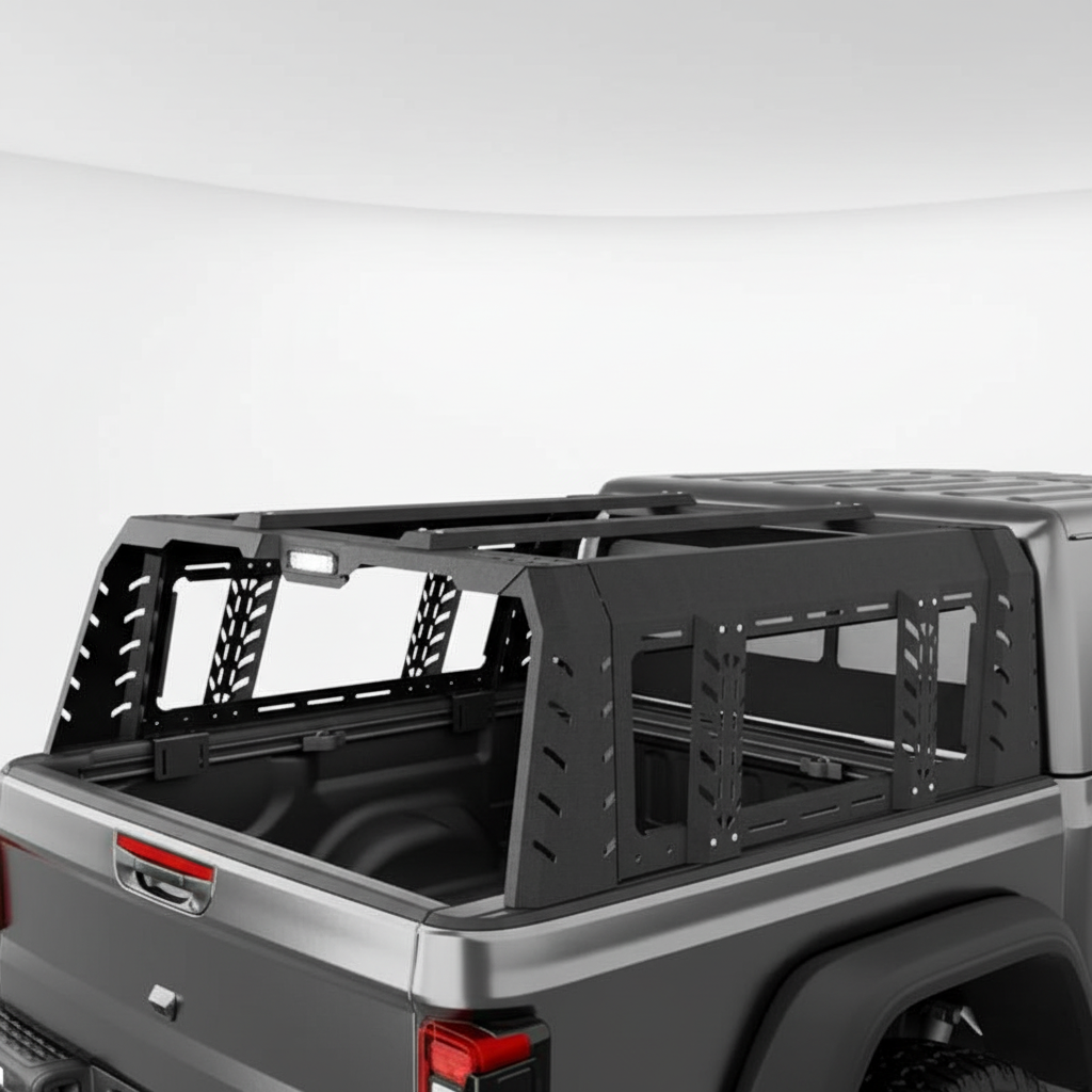 Kayak Pickup Truck Bed Rack Cab Full Height for Jeep Gladiator JT 2020-2025