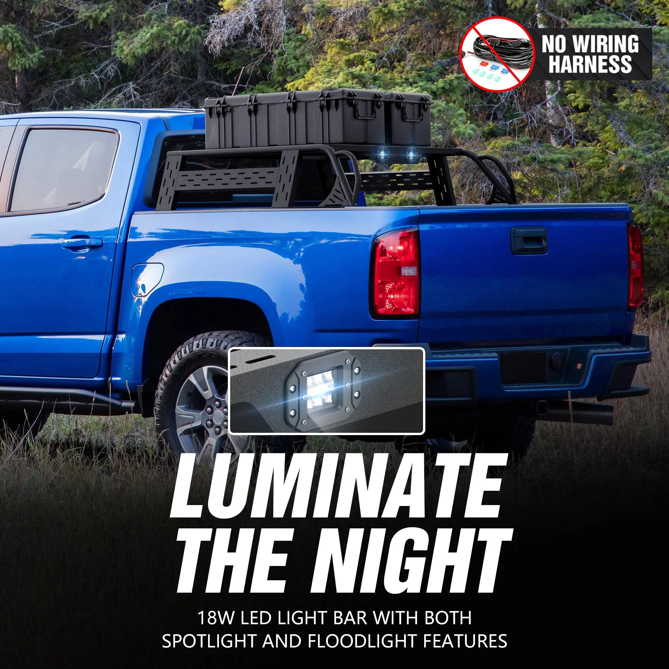 Bed Rack for Chevy Colorado & GMC Canyon 2015-2022