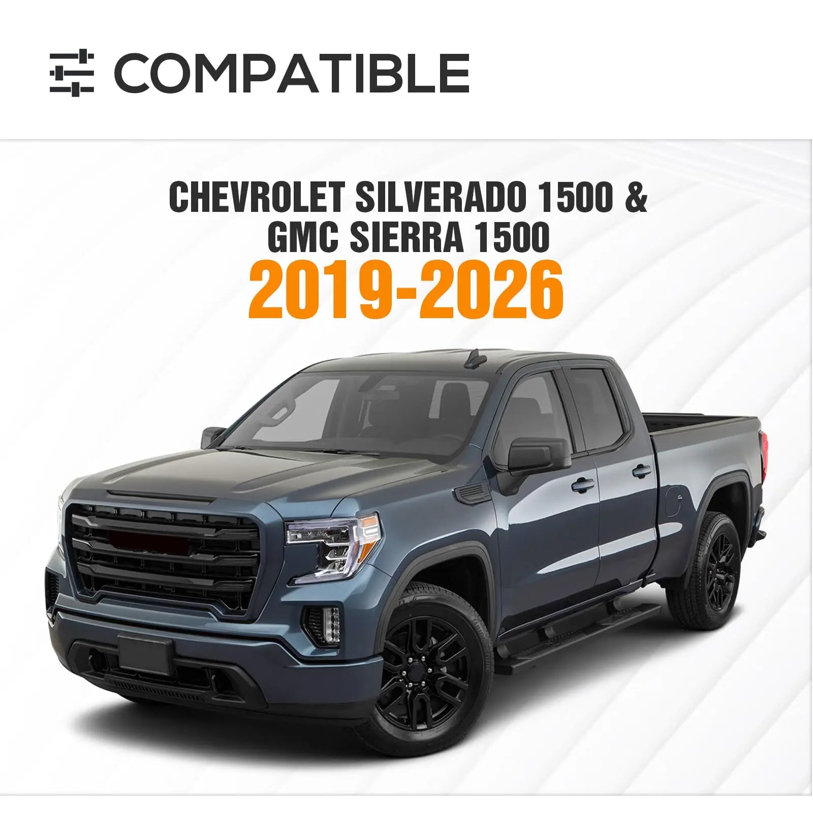 Overland Bed Rack for Chevy Silverado1500 & GMC Sierra 1500 2019-2026