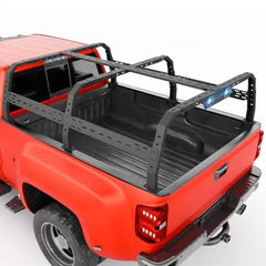 Adjustable Long Pickup Bed Racks Compatible with F150 F-250 F-350/ Silverado Sierra 1500/ 2500HD/ 3500HD/ Titan/Ram 1500/2500/3500/ Chevy S-10/ Sonoma/Lincoln Mark LT/Tundra/Dakota/Ranger