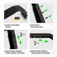 Yzona 2020-2025 Best Offroad Jeep Gladiator Truck Bed Rack