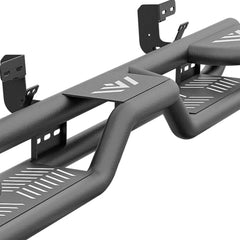 Three Raised Steps for Dodge Ram 1500 Running Boards(2009-2018), 2019-2024 Ram 1500 Classic, 2010-2026 Ram 2500 & 3500 CrewCab Side Steps | Yzona