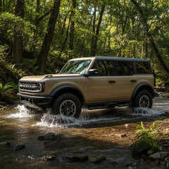 for 2024 Ford Bronco Rock Slider Compatible with 2021-2025 Ford Bronco 4 Doors | Yzona