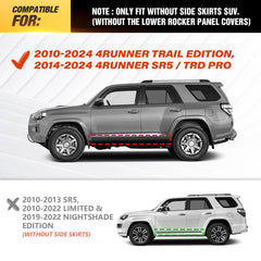 Yzona Running Boards for 10-25 Toyota 4Runner Trail Edition