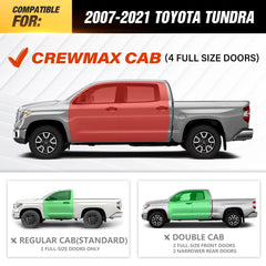 2014 2016 Toyota Tundra Running Boards 2018 CrewMax Cab for 2007-2021