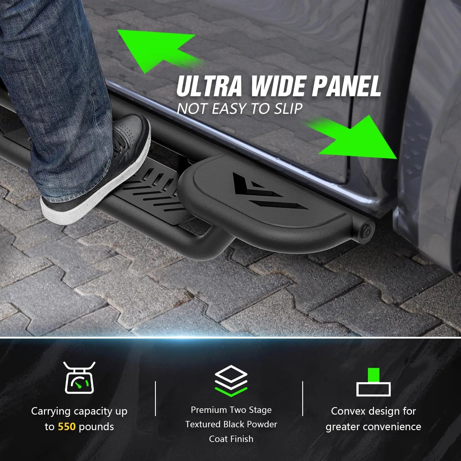 2014 2016 Toyota Tundra Running Boards 2018 CrewMax Cab for 2007-2021