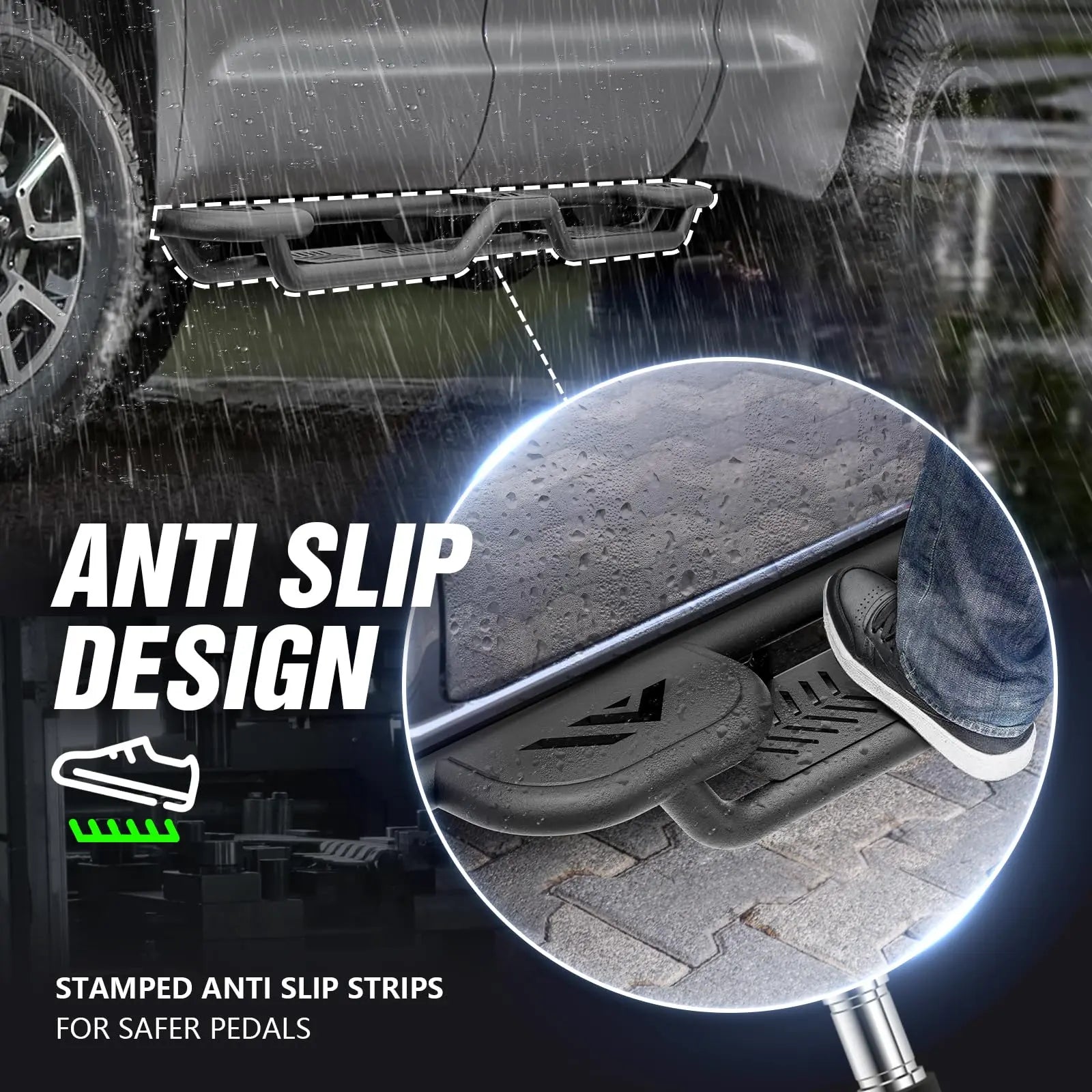 2010 Toyota Tundra Double Cab Running Boards for 2007-2021