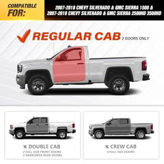 Best Running Boards for Chevy Silverado & GMC Sierra Regular Cab 2007-2019