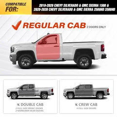 2024 Silverado Running Boards for 2019-2026 Silverado & Sierra