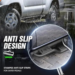 Regular Cab Running Boards Sides Step Compatible with 2005-2023 Toyota Tacoma 2 Doors