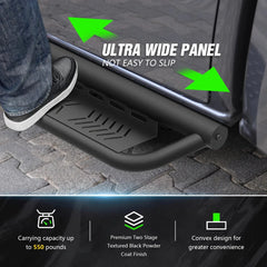 YZONA Frame Mounted Running Boards 2020-2026 Jeep Gladiator JT 4 Door