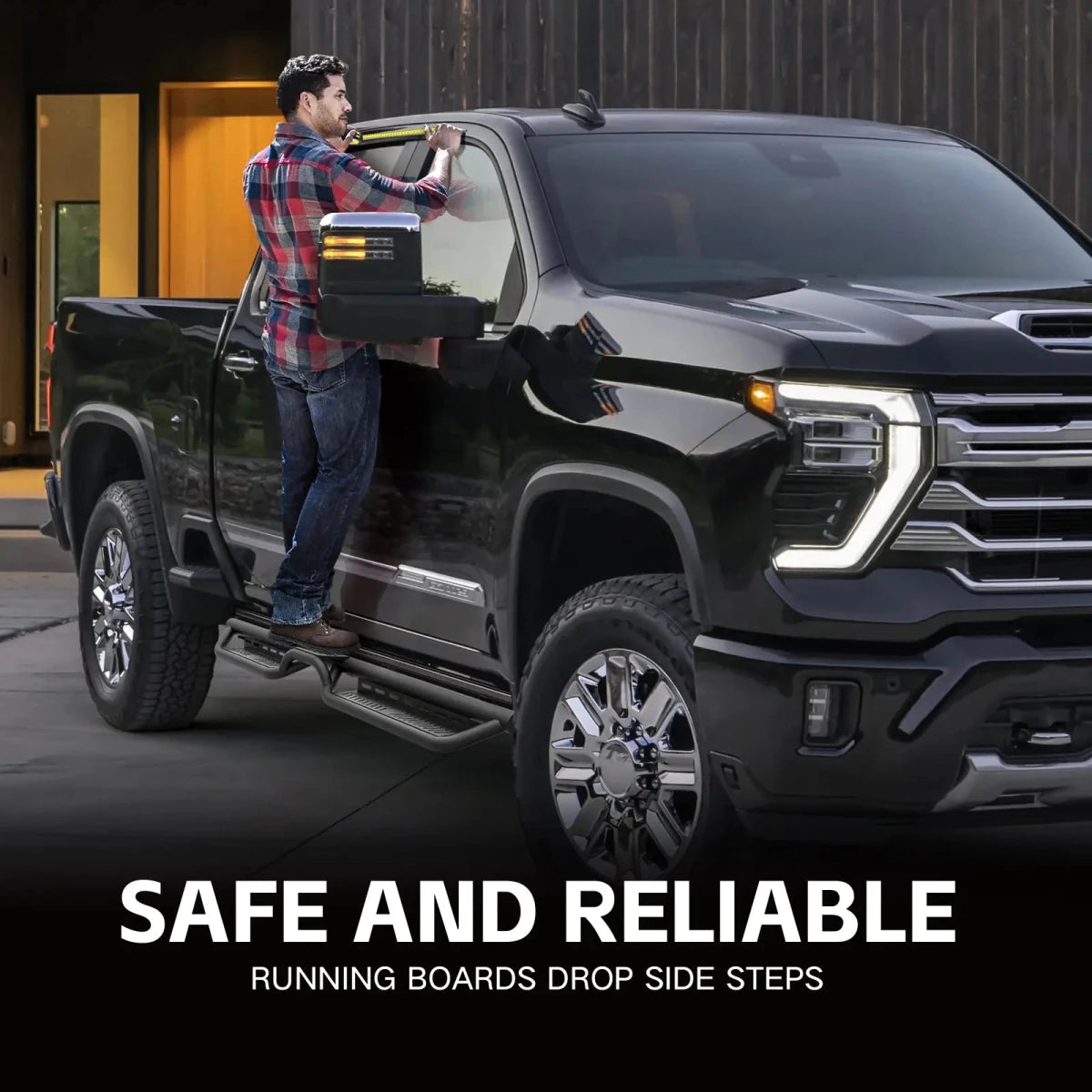 Truck Steps and Running Boards for 2019-2026 Chevy Silverado 1500