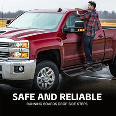Running Boards for GMC Sierra 1500 & Chevy Silverado 2007-2018