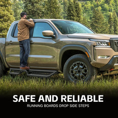 Best Running Boards for Trucks 2005-2025 Nissan Frontier Crew Cab