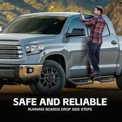 Yzona Toyota Tundra Running Boards for 2007-2021 Crew Max Cab