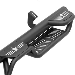 Side Steps Compatible with 2024 2025 Toyota Tacoma Double Cab & Crew Cab Three Raised Steps