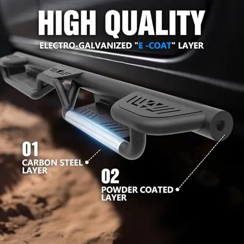 Best Crewmax Running Boards for Toyota Tundra 2007-2018 2019-2021