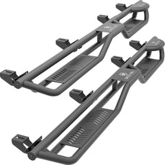 Frame Mounted Running Boards Compatible with 2020-2025 Jeep Gladiator JT 4 Door | Yzona