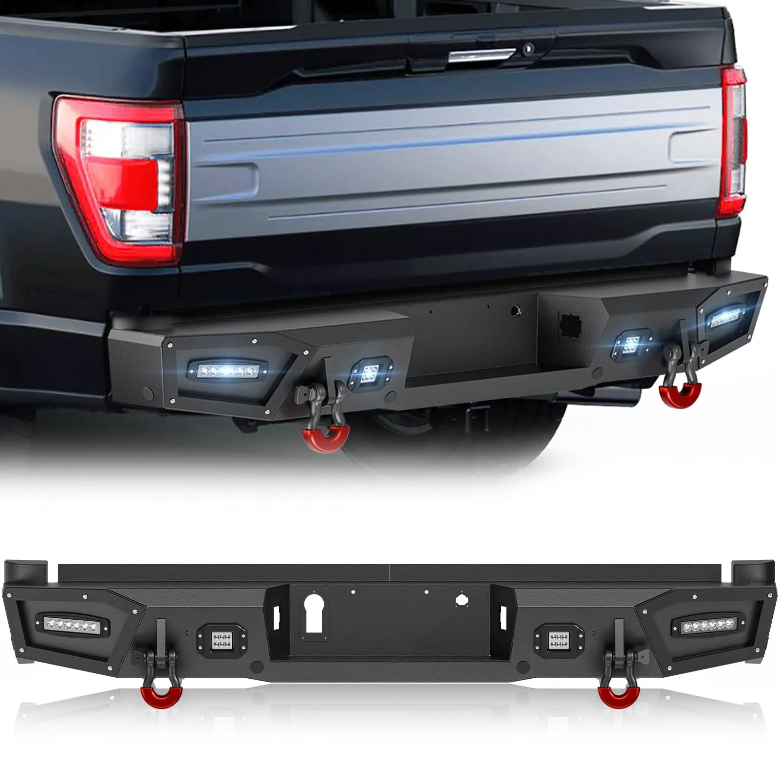 Real Truck Bumpers Compatible with 2021-2024 Ford F-150 | Yzona