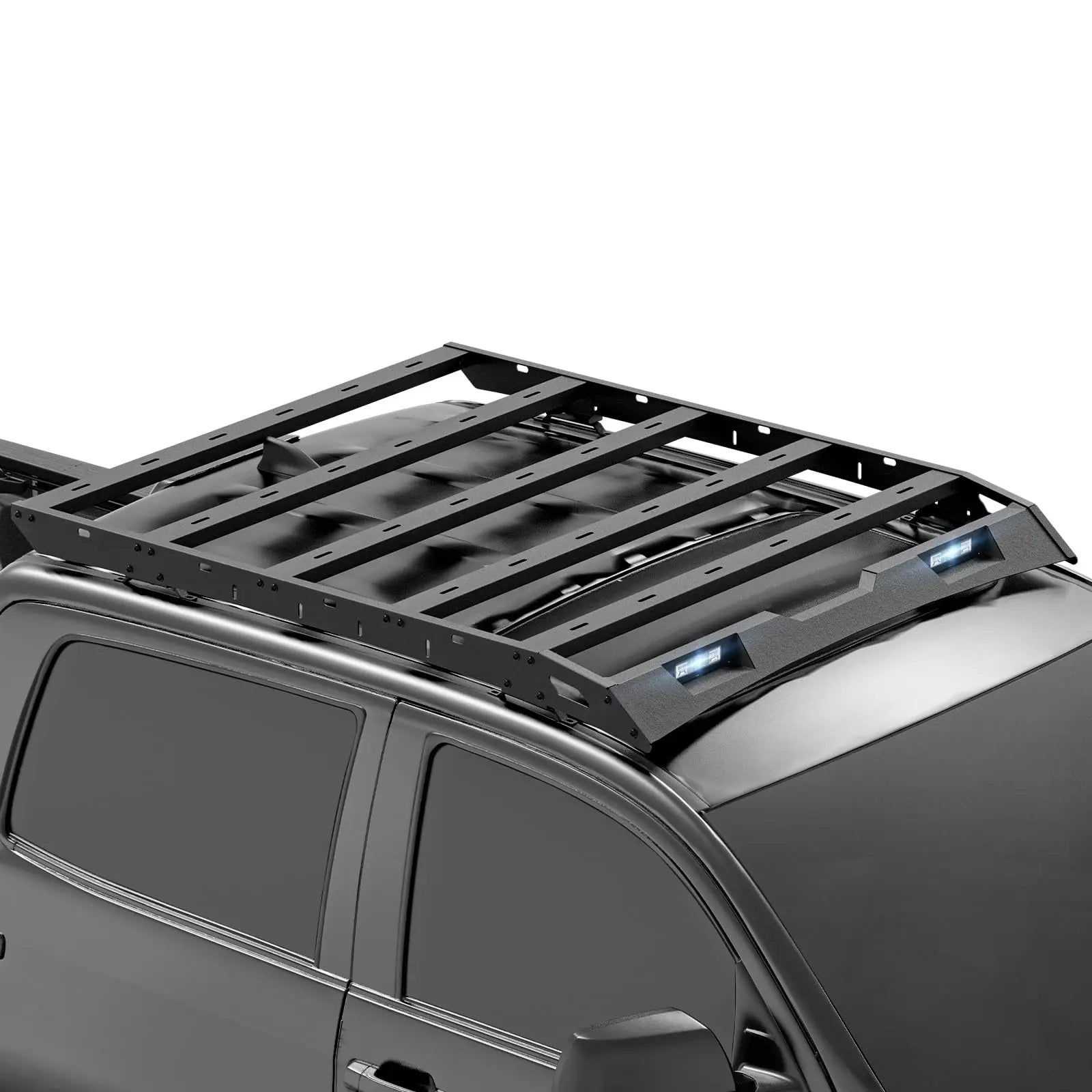 Roof Rack Cargo Basket Compatible with 2007-2021 Toyota Tundra CrewMax Cab | Yzona
