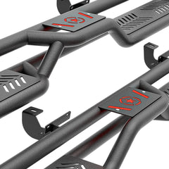 Drop Down Running Boards Side Steps Compatible with 2018-2025 Jeep Wrangler JL JLU Unlimited 4 Doors| Yzona