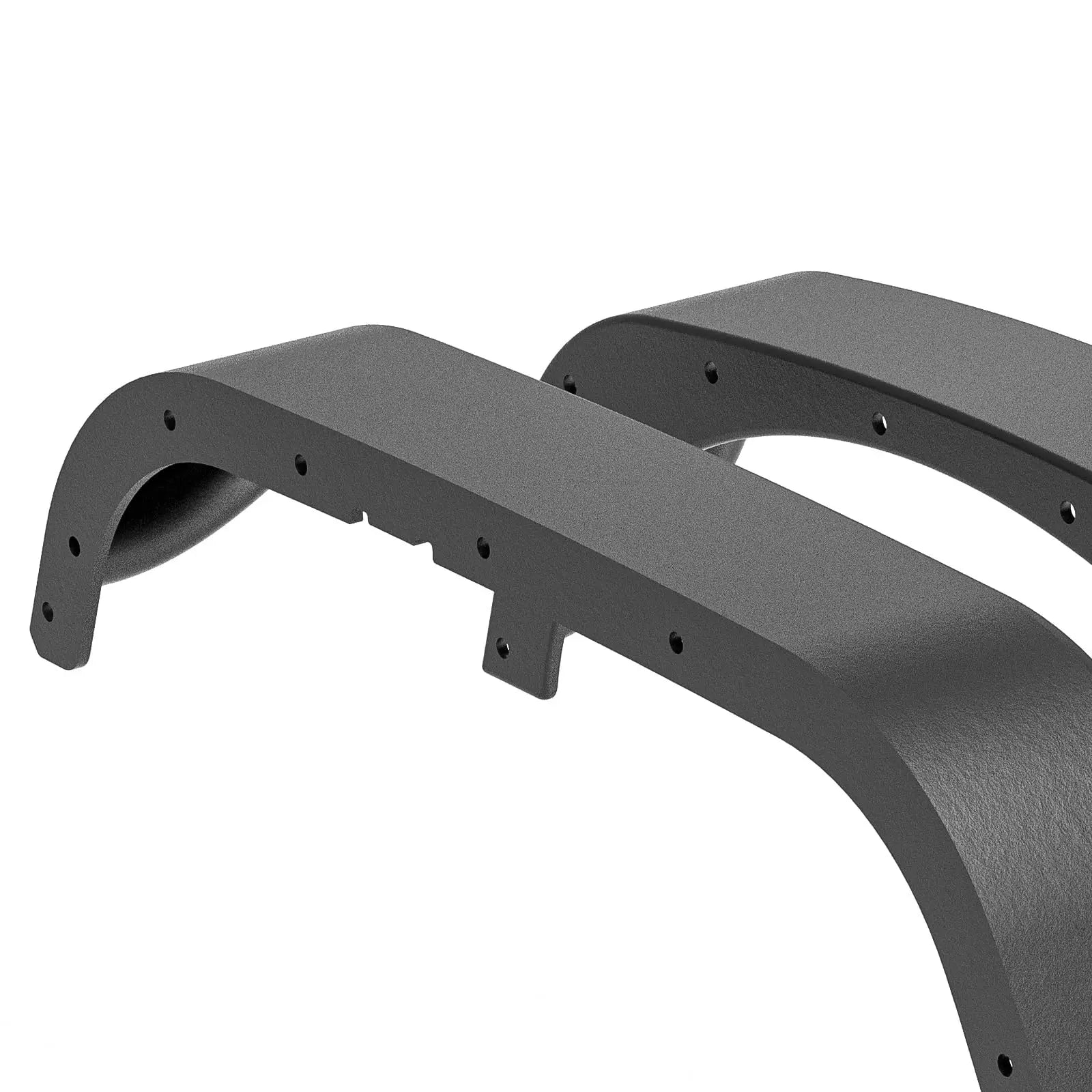 Yzona Metal Front and Rear Fender Flares Compatible with 2007-2018 Jeep Wrangler JK JKU Unlimited 2/4 Doors