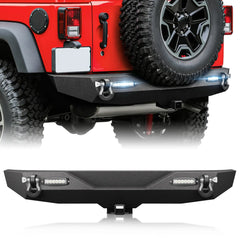 Aftermarket Bumpers for Trucks Compatible with 2007-2018 Jeep Wrangler JK JKU