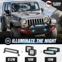 Pickup Truck Front Bumper for 2020-2024 Jeep Gladiator JT | Yzona