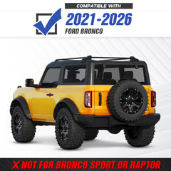 Aftermarket Rear Bumpers Compatible with 2021-2025 Ford Bronco