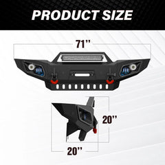Toyota Tacoma Off Road Front Bumpers 2005-2015 2nd Gen