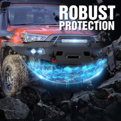 Truck Replacement Bumpers Compatible with 2015-2024 Toyota 4 Runner 5th Gen