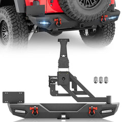 Aftermarket Rear Bumper for 2007-2018 Jeep Wrangler JK