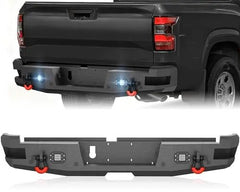 Off Road Bumpers for Nissan Frontier 2022-2025 Replacement Truck Rear Bumpers