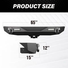 2007-2018 Jeep Wrangler JK Aftermarket Bumpers for Sale