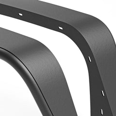 Yzona Steel Front & Rear Fender Flares Compatible with 2018-2025 Jeep Wrangler JL JLU Unlimited 2/4 Doors